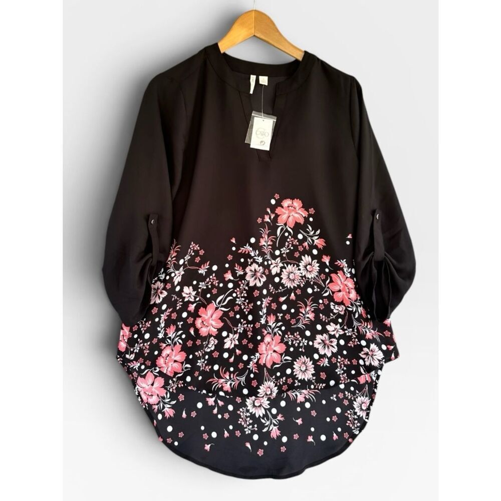 🎉5 for $45🎉 NWT Cato top blouse shirt size S